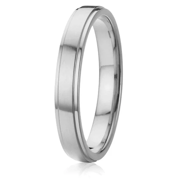 Price One Pc Gnzoe Men Wedding Ring Band Comfort Fit Infinity Rings For Couples 3mm/4mm