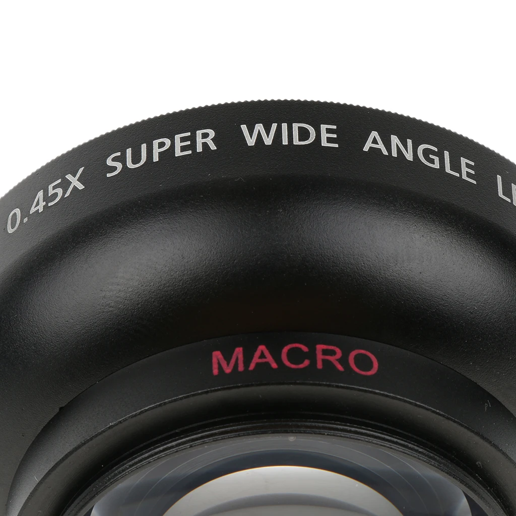 43 мм 0.45x Широкоугольный объектив с макро для Canon Nikon Sony Pentax 52 резьба DSLR