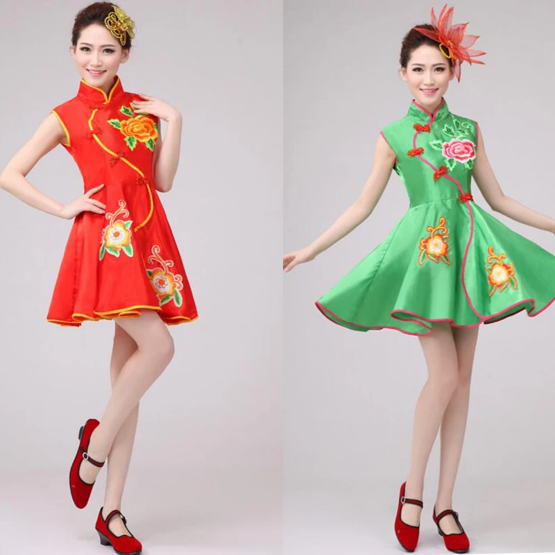 Детская одежда для девочек в китайском стиле, костюм Танцы комплект одежды сценические костюмы для женщин Dai в виде этнического павлина платье для танцев, танцевальное одежда
