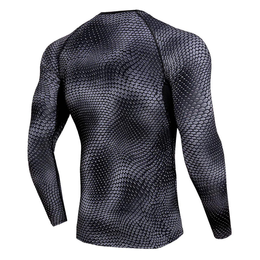 3XL синяя спортивная рубашка мужская компрессионная Рашгард футбольные майки Runing