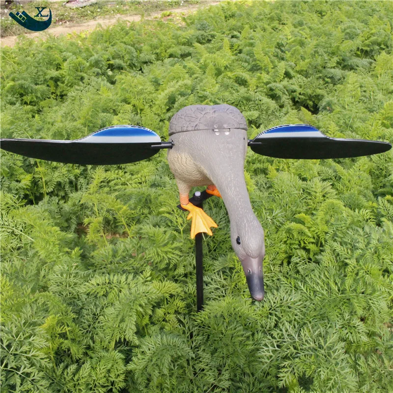 Sell Well Outdoor Hunting Remote Control Dc 6V/12V Remote Control Drake Duck Hunting Decoy With