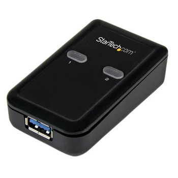 

StarTech.com 2 Port 2-to-1 USB 3.0 Peripheral Sharing Switch – USB Powered, Plastic, 0 - 40 °C, -20 - 60 °C, 0 -