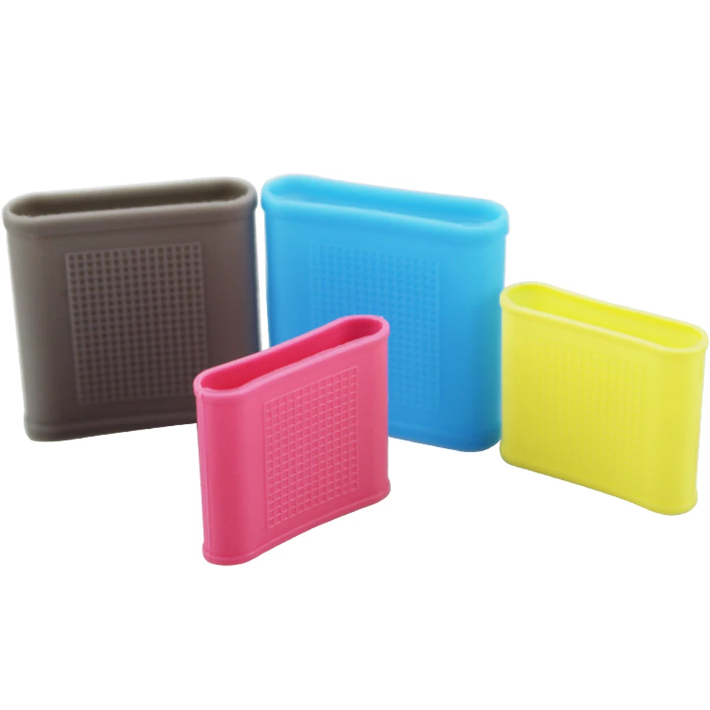 شحن مجاني جولف اصبع القدم السيليكون دعم كم حامي قبضة 8 قطعة/المجموعة ، صالح للرجال النساء ، جولف حماية الإصبع