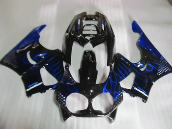 

Free customize moto parts fairing kit for Honda CBR900RR 92 93 94 95 blue flames black fairings set CBR900RR 893 1992-1995 OT17
