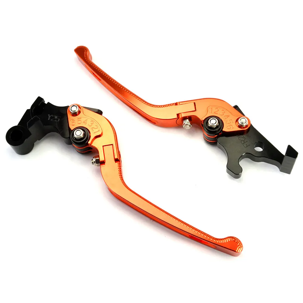 

BJMOTO Motorcycle CNC 3D Long Adjustable Folding Brake Clutch Levers For KTM DUKE 390 DUKE 200 125 250 RC 125 200 250 390