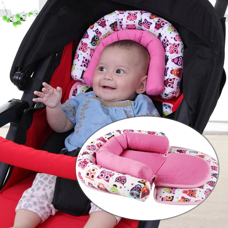 Baby Stroller Cushion Pad Infant Car Mat Pillow Neck Head Protection Sleep Positioner Soft Sleeping Safe Headrest | Мать и ребенок