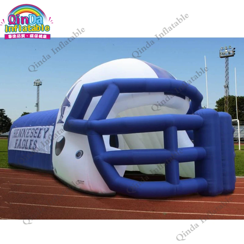 Factory price inflatable football tunnel customized helmet for sport events | Игрушки и хобби