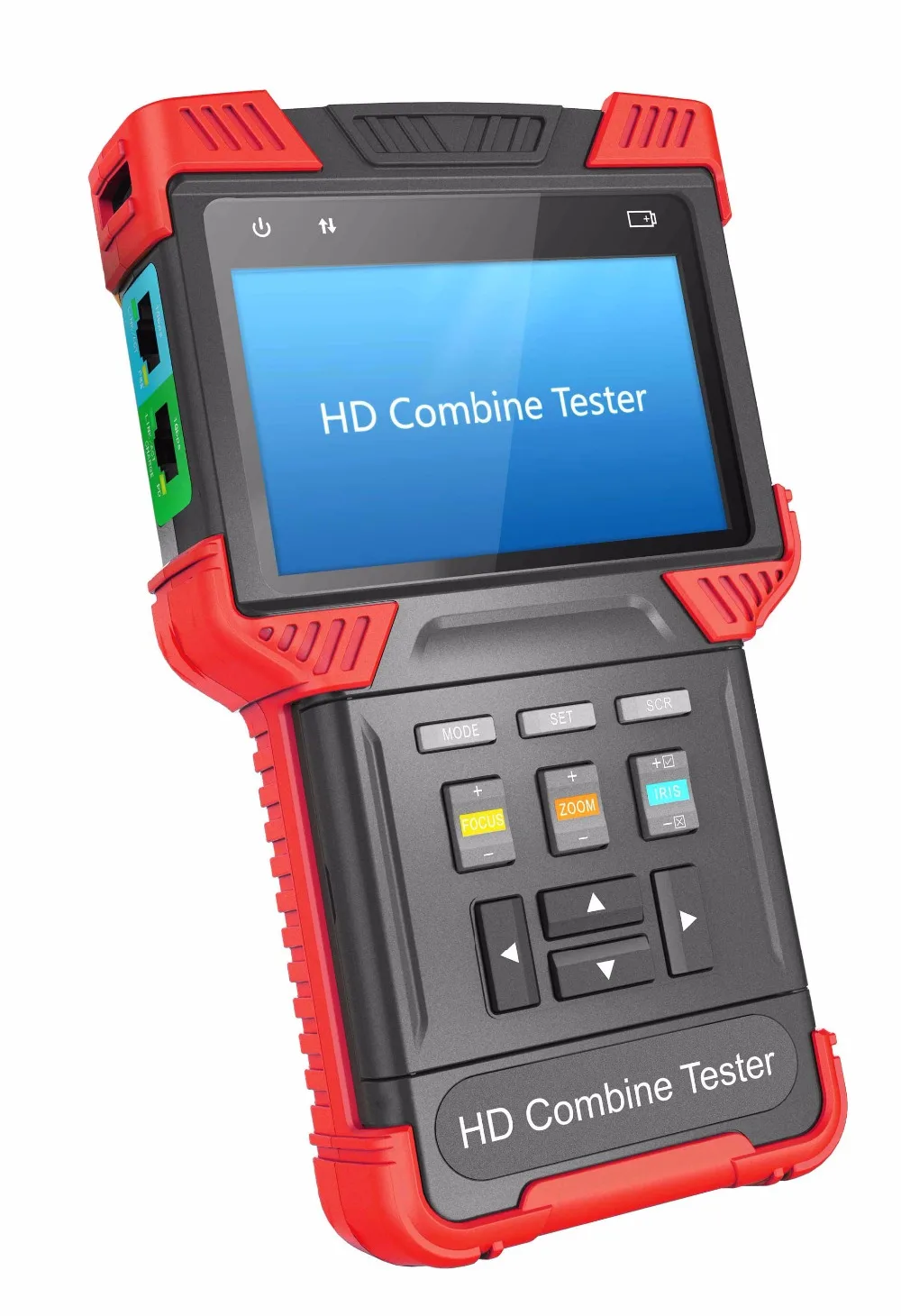 

CCTV TVI Camera Tester Support ONVIF RTSP RTP RS485 PTZ Control/HD IP camera  TVI Tester with TDR cable problem test