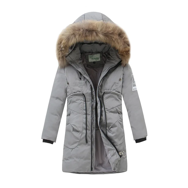 2017 New Brand Clothing Jackets Thick Keep Warm Boy Down Jacket High Quality Real Fur Collar Hooded Down Jacket Girl Winter Coat (19)