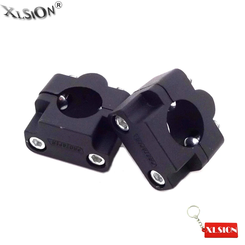 XLSION черный 28 мм 1 1/8 &quotPTR жир ручка бар зажим стояки для мотоцикла Pit Dirt Bike ATV Quad