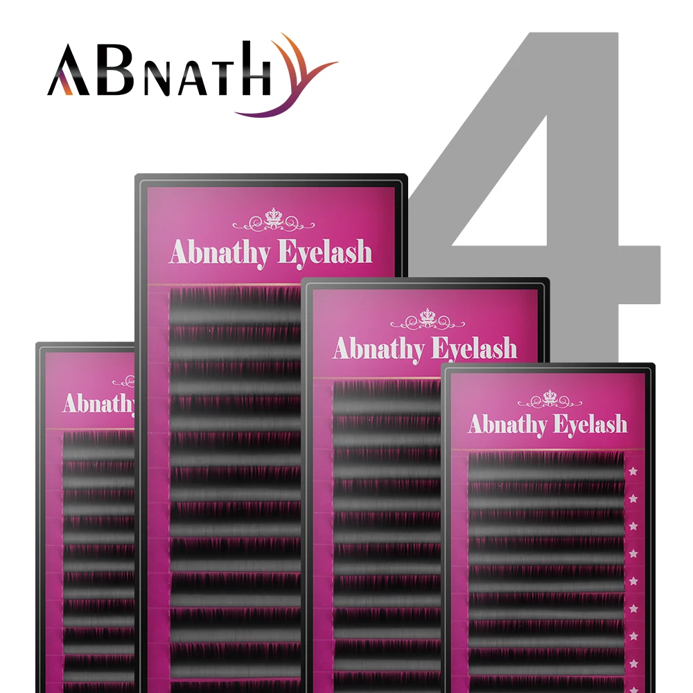 

All Size 4 Cases J B C D Curl Individual Eyelashes Mink Eyelashes Extension Artificial Fake False Eyelashes