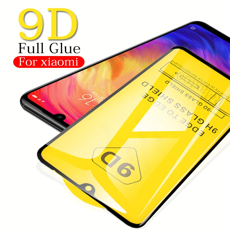 Закаленное стекло 9D на клеевой основе для xiaomi mi 9 8 a2 lite pocophone F1 Защитная пленка xiomi