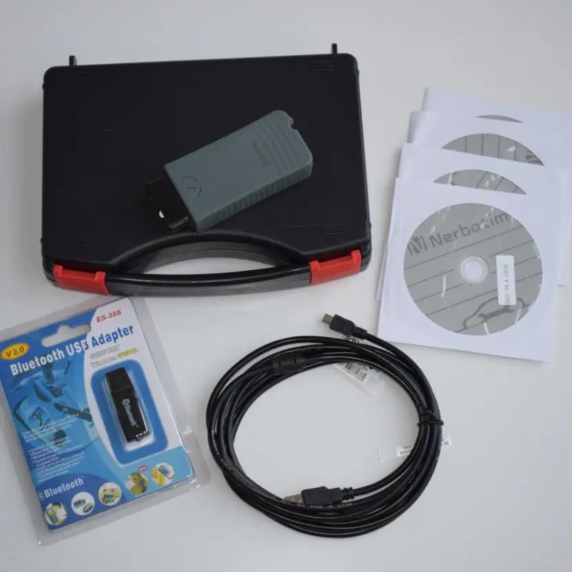  Versión perfecta 201907 SD conectar c4 + VAS5054A Chip completo con Chip OKI Bluetooth + ordenador 
