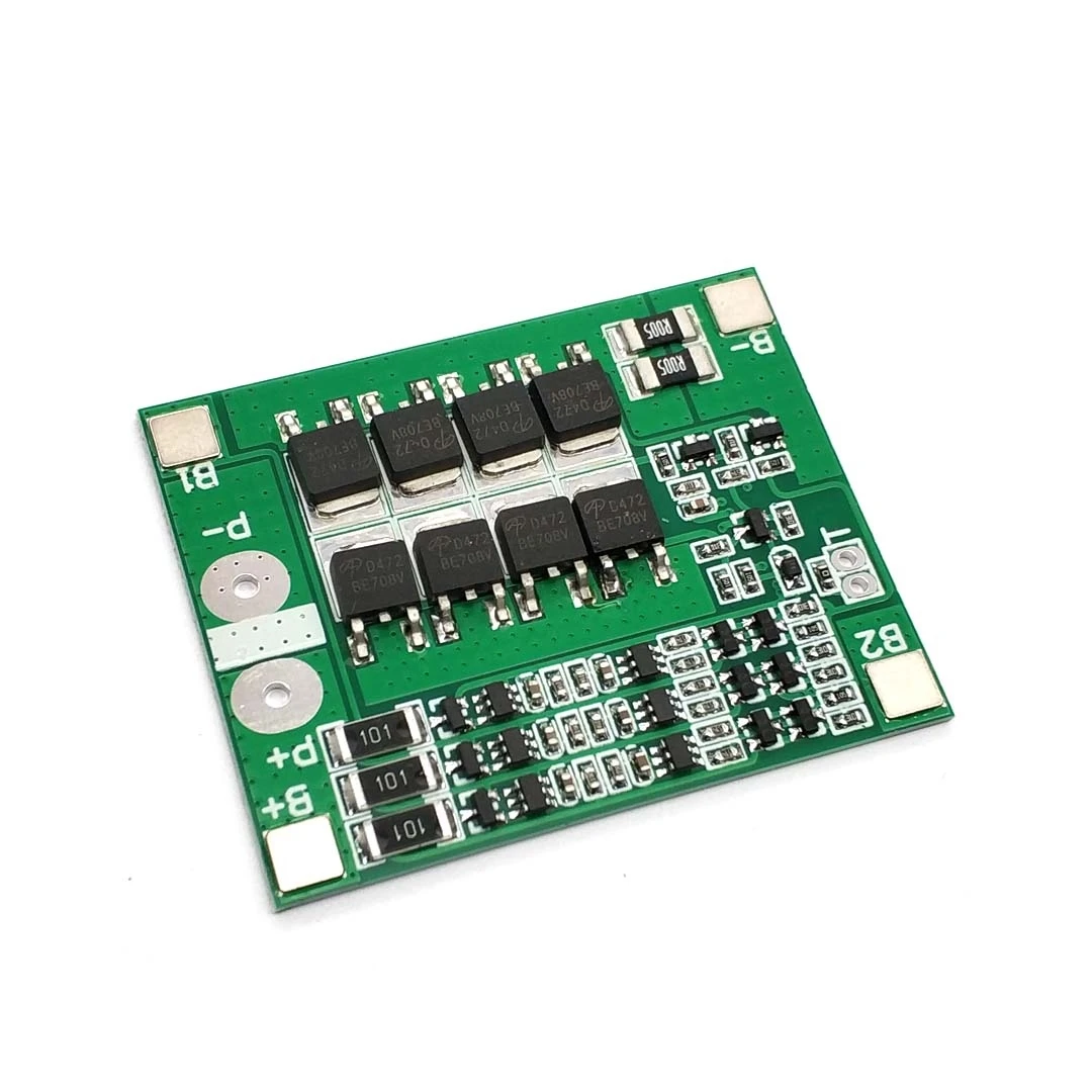 

3S 25A Li-ion 18650 BMS PCM battery protection board bms pcm with balance for li-ion lipo battery cell pack