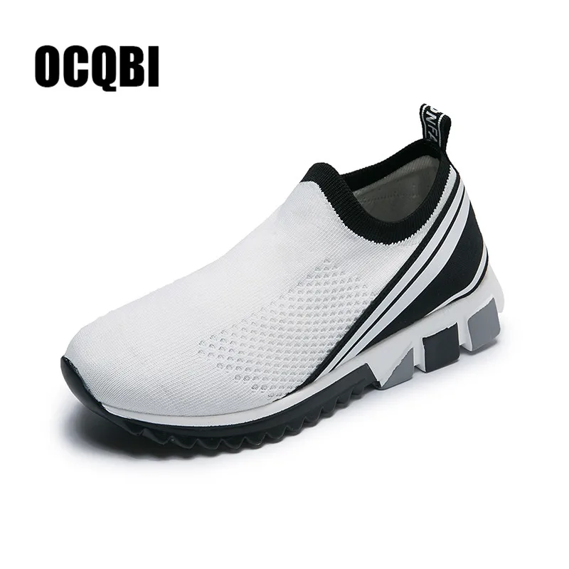 

big size 35-45 women shoes lightweight sneakers breathable non-slip casual couples fashion stretch farbic Zapatillas Hombre