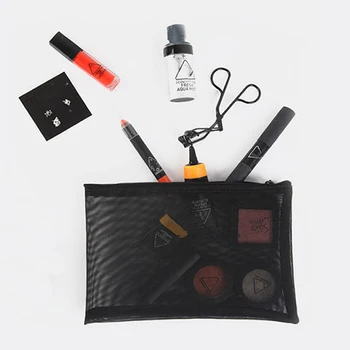 

Fashion Transparent Small Cosmetic Bag Women Travel Zipper Make Up Case Organizer Storage Makeup Pouch Toiletry Beauty Wash Kit
