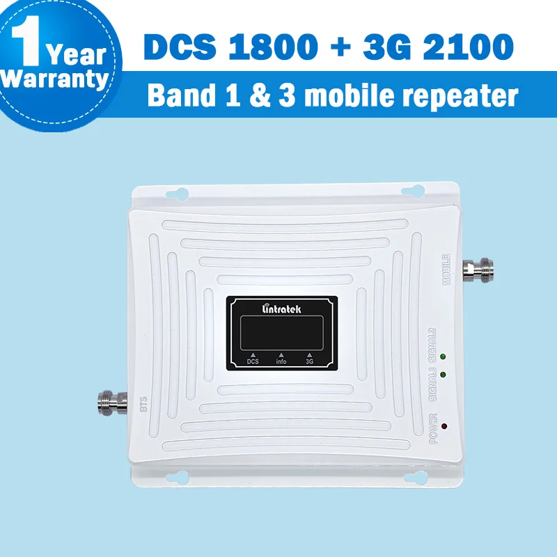Lintratek 3G 4G WCDMA/DCS/LTE Signal Dual Band