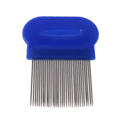 Высокое качество очистки волос триммер Brush собака Аксессуары для кошек Pet Comb Профессиональный Сталь Уход за лошадьми гребень 6,5*9 см