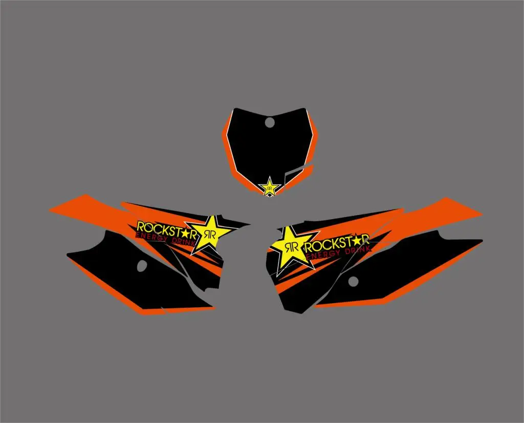 Новый стиль КОМАНДА мотоцикл графическая Наклейка для KTM 125 150 250 300 350 450 500 EXC SXF SX XC