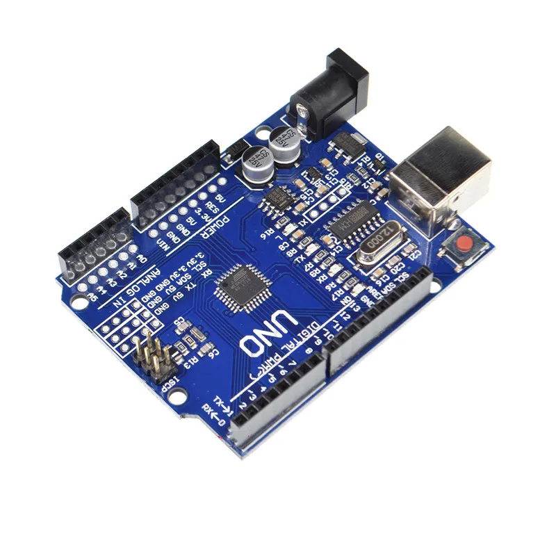 ATMEGA328P-AU макетная плата WAVGAT One UNO R3(CH340G) MEGA328P для Arduino UNO R3+ USB кабель