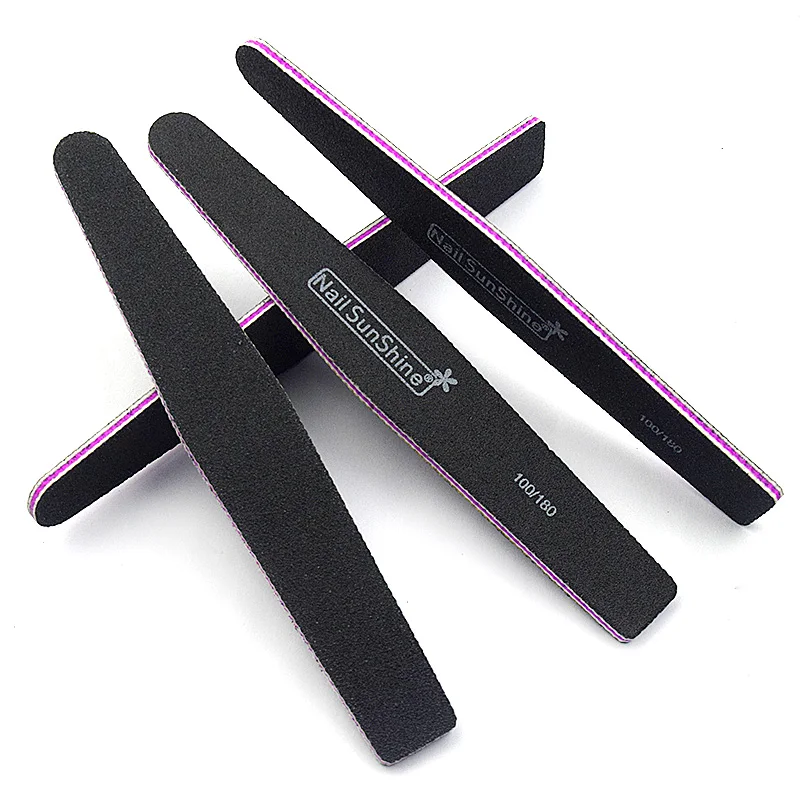 Lixa de Unhas Lixa de Diamante para Profissionais de Maquiagem Acessórios do Unha Desbaste 100 180 240 Cal Suprimentos Unhas Manicure 50 Pçs - Set 10 100 180 240 Cal Suprimentos Unhas Lixa