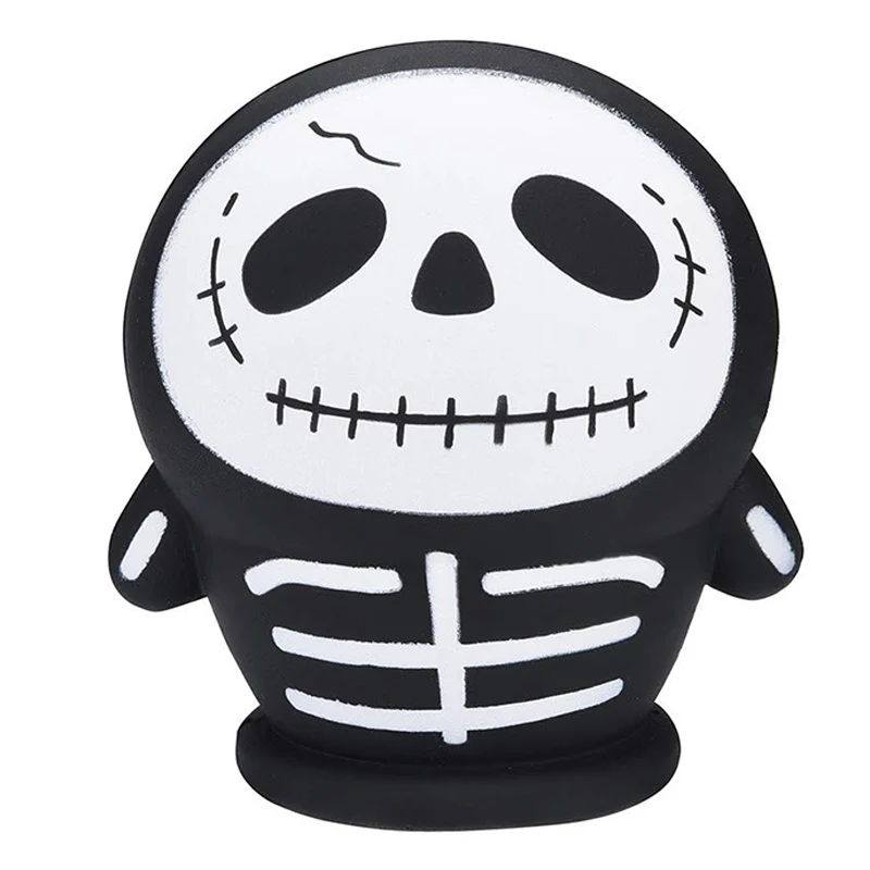 Игрушка на Хэллоуин Jumbo мягкая игрушка сжималка с черепом имитация мультяшной