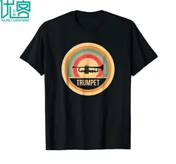 Ретро винтажная труба футболка для трубок 2019 Летняя мужская футболка с коротким рукавом