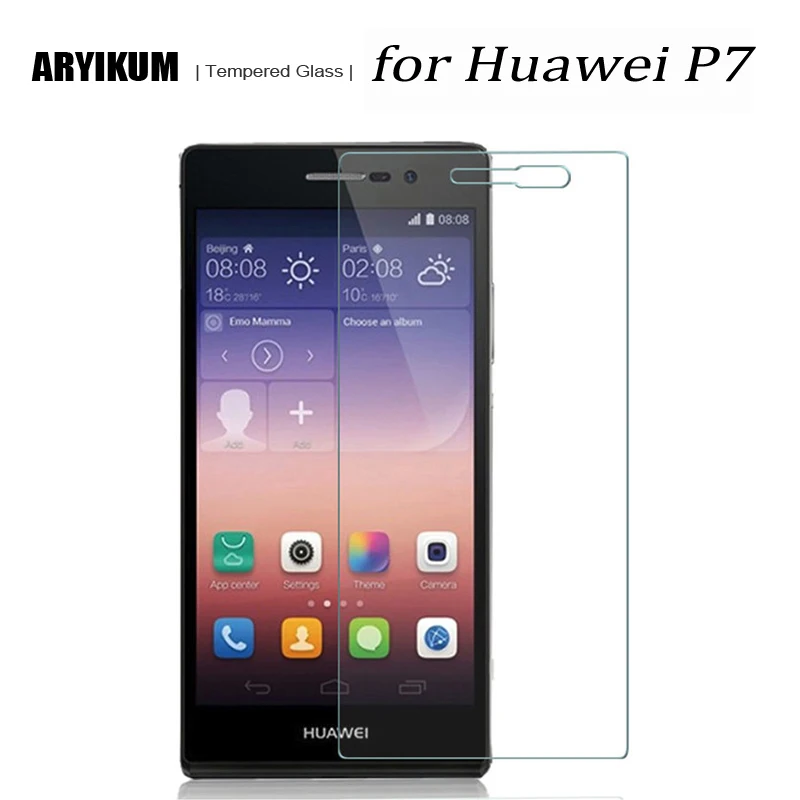 

HD 9H 2.5D Tempered Glass for Huawei Ascend P7 P7-L05 P7-L10 P7-L11 Screen Protector Toughened Front Film for Huawei P7 Glass