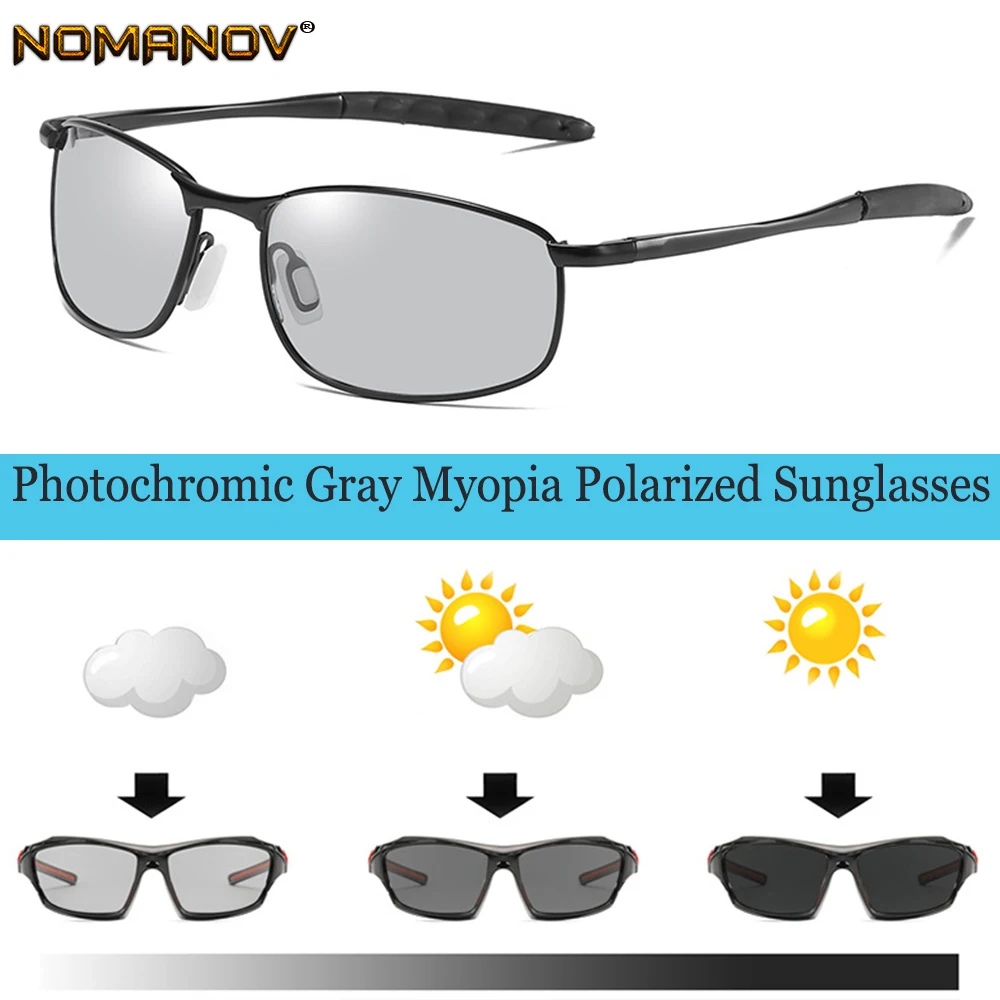 2019 Promotion Photochromic Polarized Prescription Sunglasses Custom