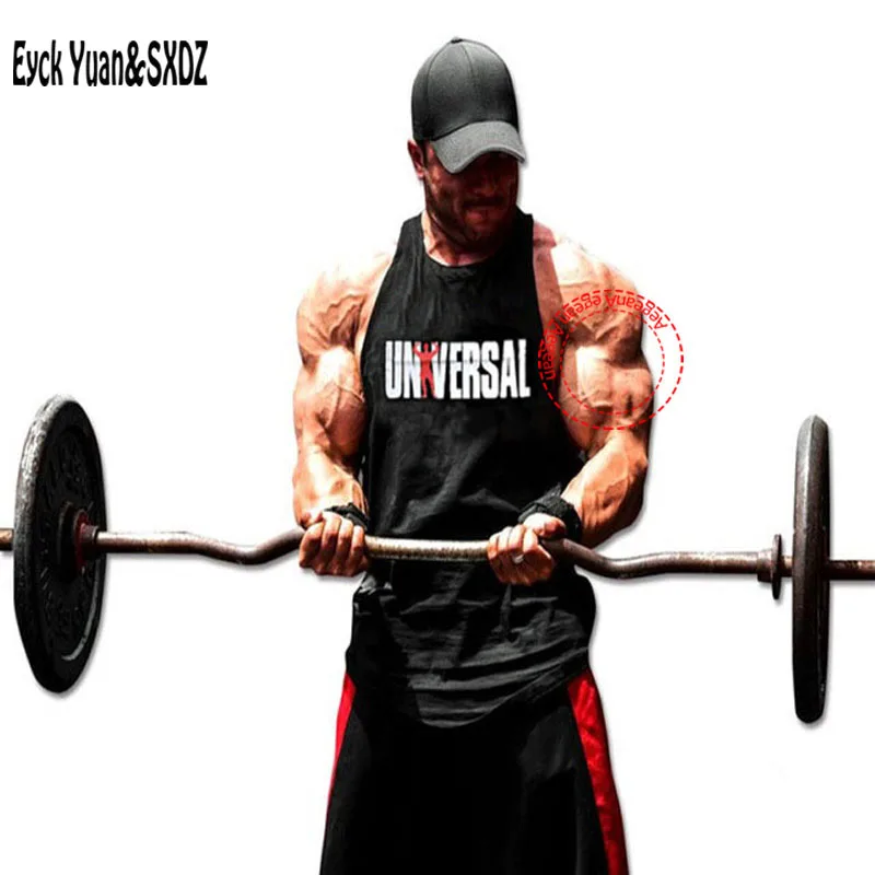 Новый Акулы Фуфайки Мужская Бодибилдинг Майка Стрингер Фитнес Gymshark Мужчины