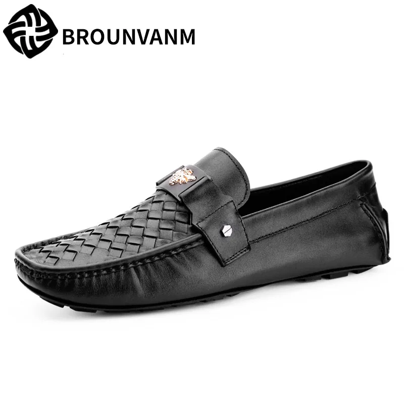 

A song Doug shoes online autumn shoes pedal set foot men shoes breathable leather lazy driving loafer
