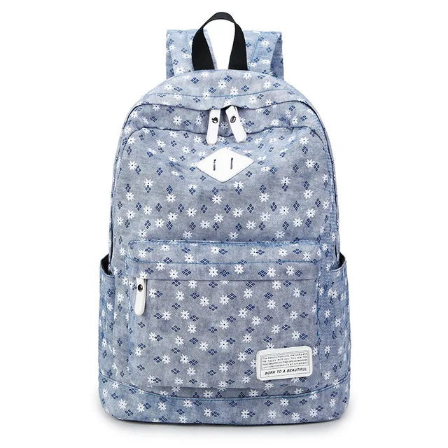 Us 36 2 Korean Style Women S Casual Daypacks Canvas Printing Backpacks For Age School Bag High Students In From Us 36 2 Korean Style Women S Casual Daypacks Canvas Printing Backpacks For Age School Bag High Students In From