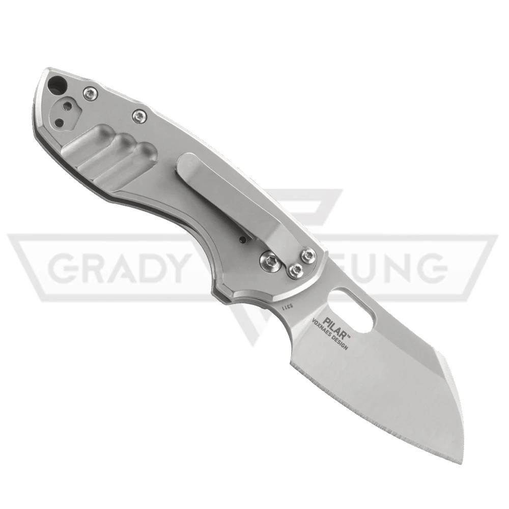 Grady Fung бренд OEM Качество 5311 EDC Складной нож ручка из нержавеющей стали с 8cr13mov стальным лезвием Карманный Походный нож инструменты