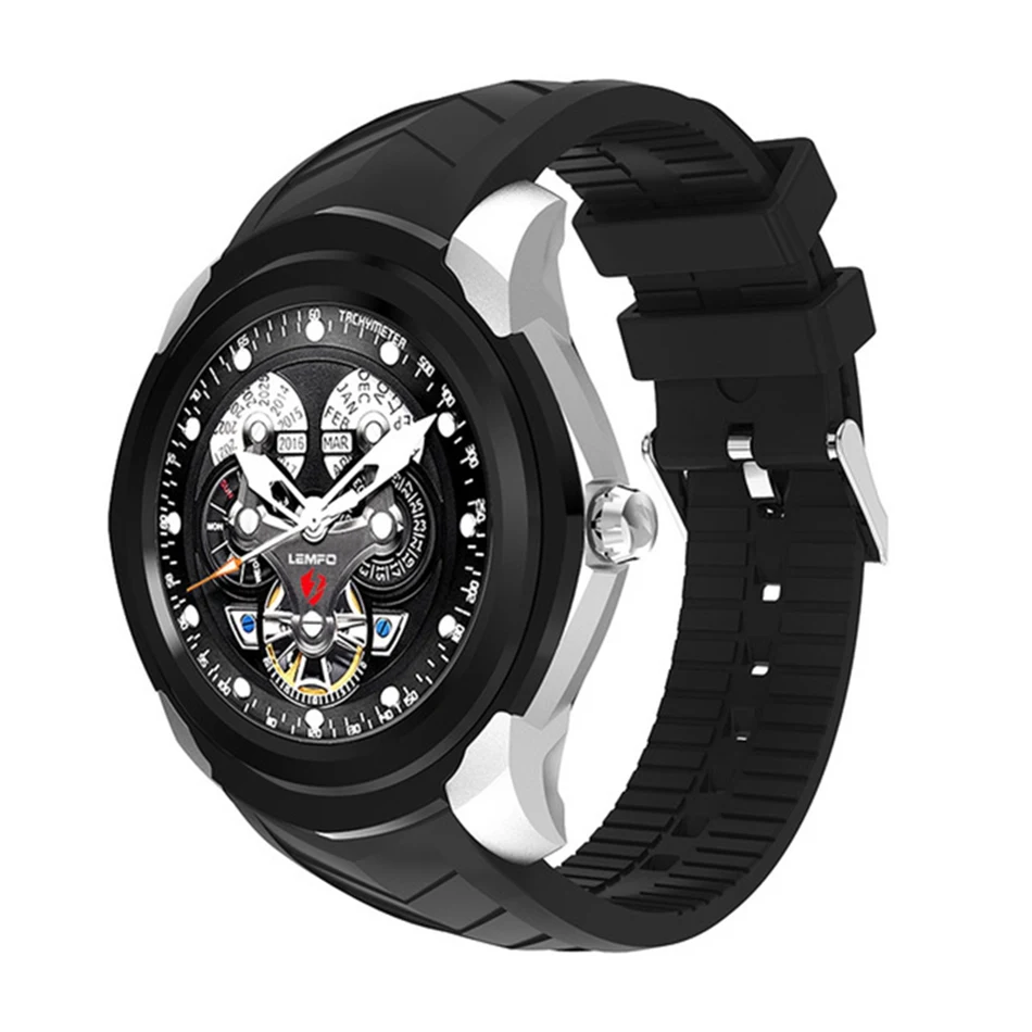 

Smart Watch Men Fashion Sports Android 5.1 WIFI support GPS GSM OTA Bluetooth Heart Rate Monitor Smartwatch Support TF Card