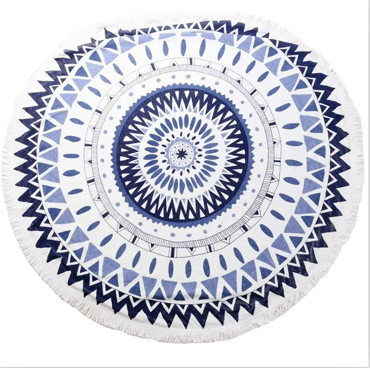 Aliexpress Microfiber Round Beach Towel 150 150cm 59 Aliexpress Microfiber Round Beach Towel 150 150cm 59 Bath Tel Geometric Printed Summer Style 1pcs Lot From Reliable