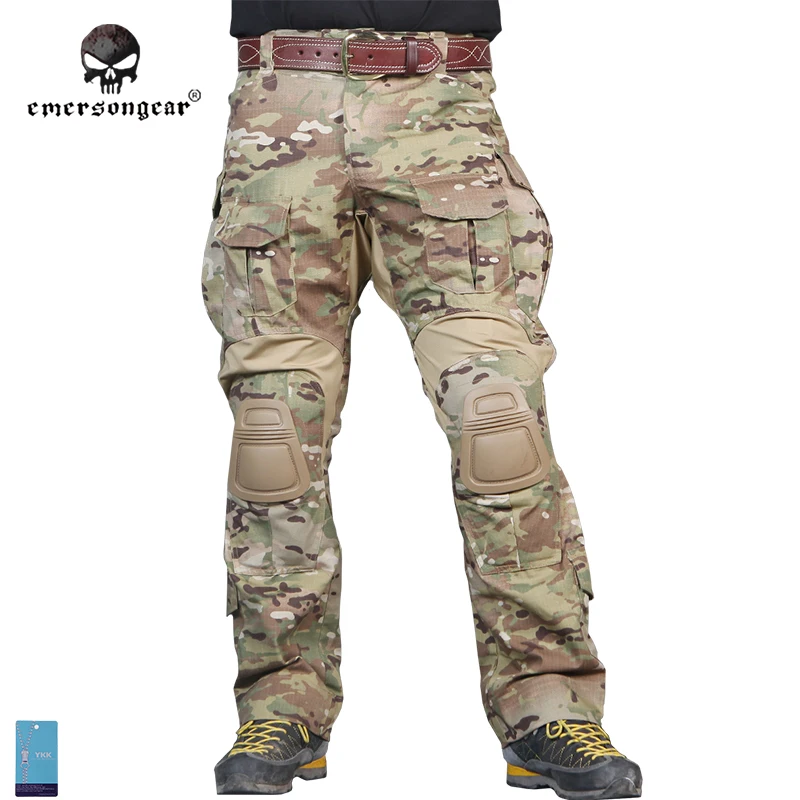 

Men Military Combat Tactical Pants Emersongear G3 Multicam Training Trousers Emerson camo hunting 8527