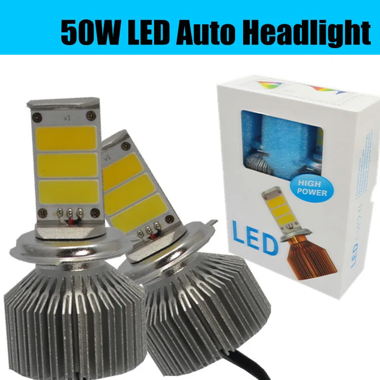 2014 New 50W LED conversion kit H1 H3 H7 H8 H9 H10 H11 9005/HB3 9006