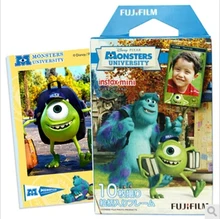 Limitada genuina Fujifilm Instax Mini 8 película Monsters University Fuji instantánea de papel para 8 50 s 7 s 90 25 compartir SP-1 cámara 10 unids