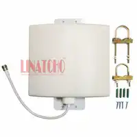 Outdoor Waterproof 12dBi 800-2700MHz GSM 3G WIFI LTE 4G signal repeater directional flat panel antenna
