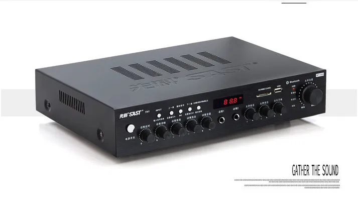 WY 009 200W усилитель мощности home 5 1 HiFi домашний кинотеатр караоке аудио AV