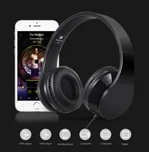 Children Headphone Foldable Child Kids Earphone Headset Wire Control Wired Phone boy girl headset with Microphone kid headset