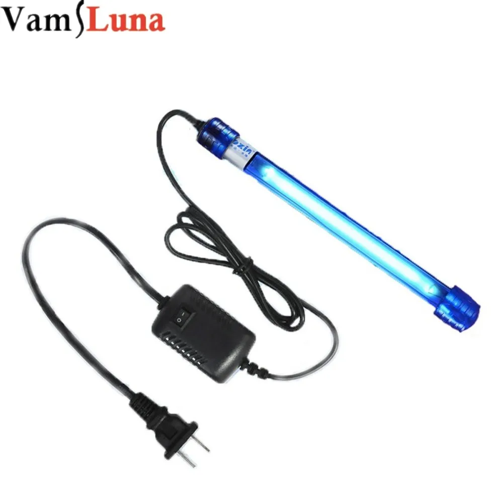 7W 11W Submersible UV light Sterilizer for Aquarium Water Clean Green