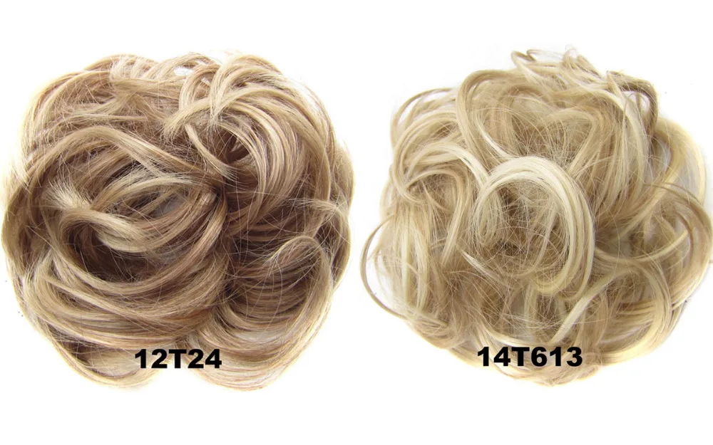 Delice женский кудрявый шиньон с эластичной резинкой синтетическая резинка для волос обертка волосы грязный пучок шиньоны