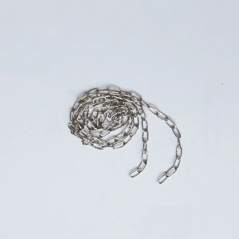 

Cusztomized Small Long Link & Short Link Stainless Steel Chains, 1.2mm Wire x (1-5)m Length