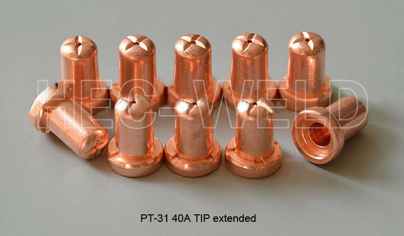 PT-31 LG-40 Plasma Cutting Torch consumables Extended Plasma Nozzles Fit CUT50D CUT40 CT312 CUT50 LGK40 Affordable package 210PK