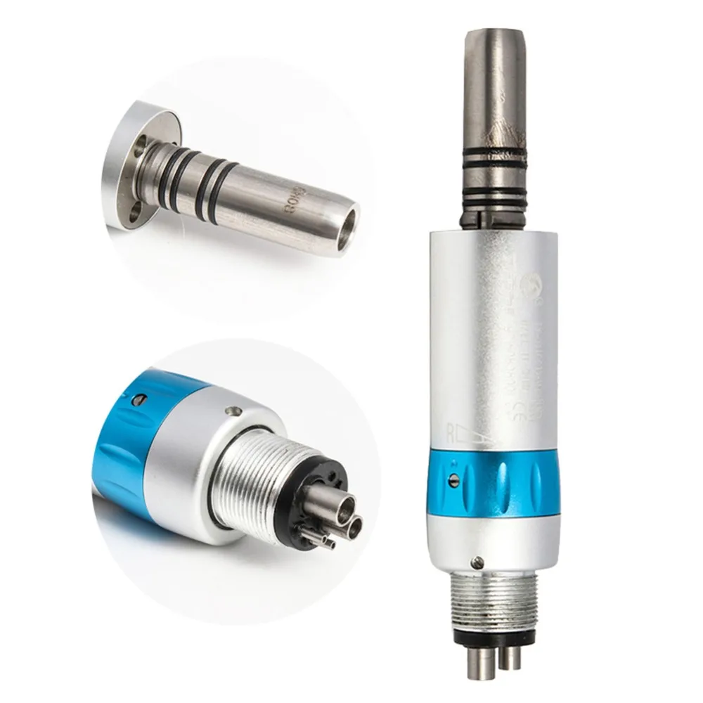  TOSI Dental Low Speed Handpiece Kit Air Turbine Straight LED Contra Angle Air Motor Inner Water Spr - 32954839754