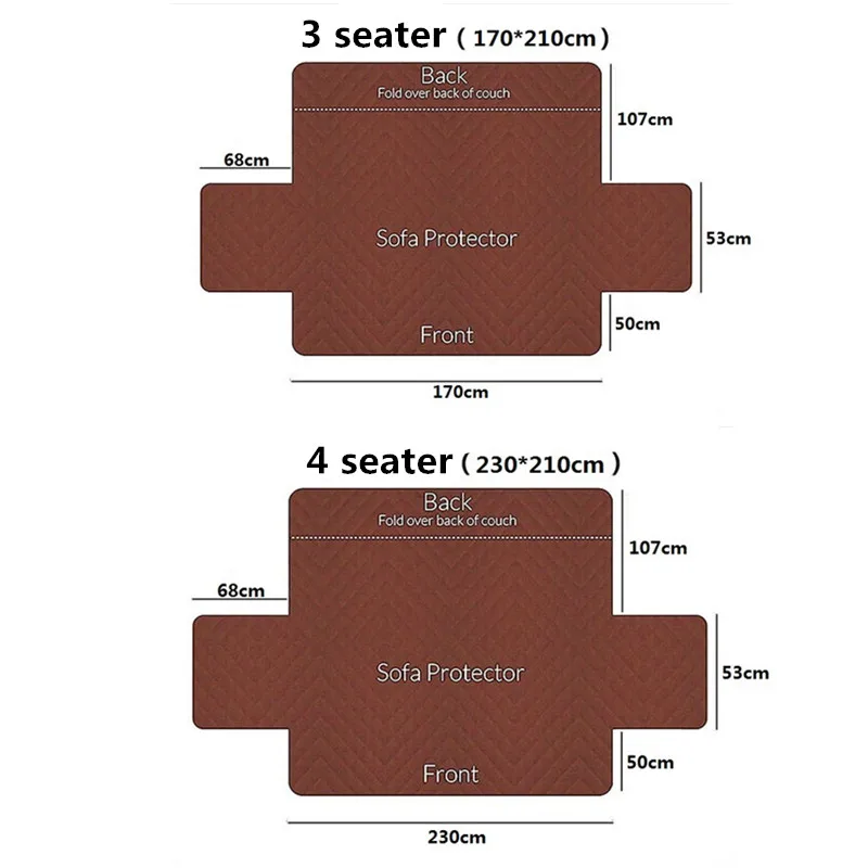Pet интегрированный двусторонний моющийся Универсальный диван крышка мебель подлокотник чехлов протектор 1/2/3/4 место Новые