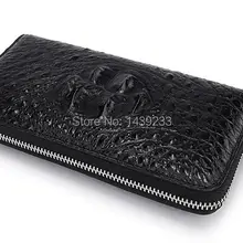 Кошелек из натуральной крокодиловой кожи и кошельки из кожи аллигатора модный женский клатч