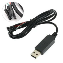 Toptan USB RS232 TTL UART PL2303HX otomatik dönüştürücü USB COM kablosu adaptörü modülü yüksek kalite 2018 yeni