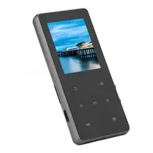 1,8 дюймов металлический спортивный без потерь MP3-плеер портативный плеер 8 Гб Встроенный динамик fm-радио электронная книга часы HIFI музыкальный видеоплеер